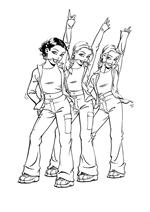 coloring page K3