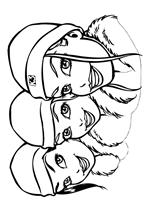 coloring page K3
