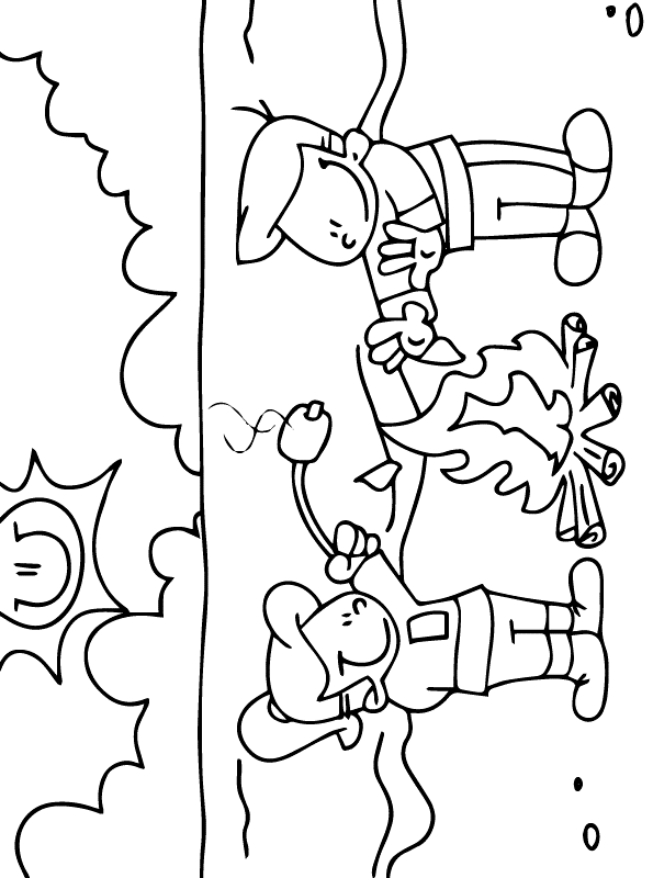 31 coloring pages of Summer vacation
