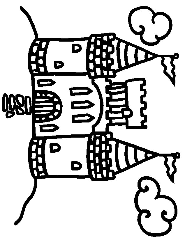 Kids-n-fun.com | 20 coloring pages of Castles