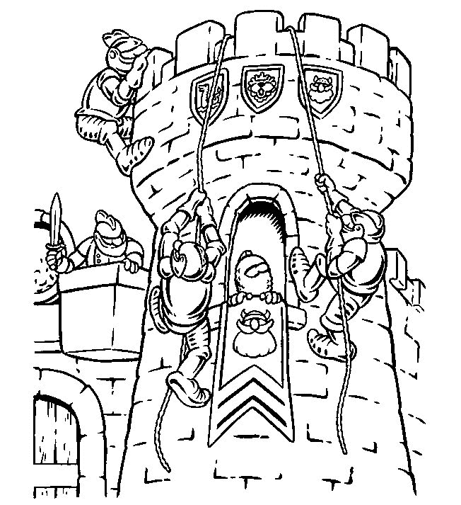 Kids-n-fun.com | 20 coloring pages of Castles