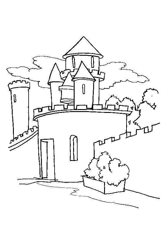 Kids-n-fun.com | 20 coloring pages of Castles