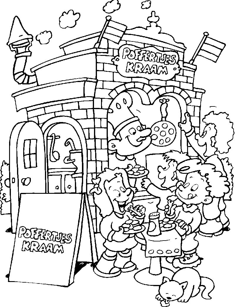 Fun Fair Coloring Pages Coloring Pages