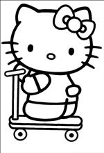 coloring page Hello Kitty