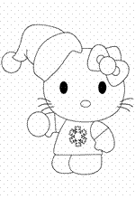 coloring page Hello Kitty