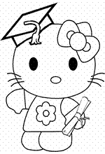 coloring page Hello Kitty