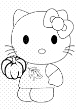 coloring page Hello Kitty