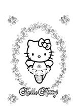 coloring page Hello Kitty