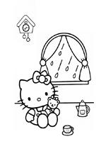 coloring page Hello Kitty