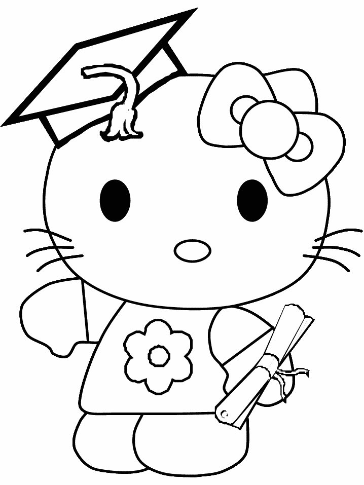 Kids-n-fun.com | 54 coloring pages of Hello Kitty
