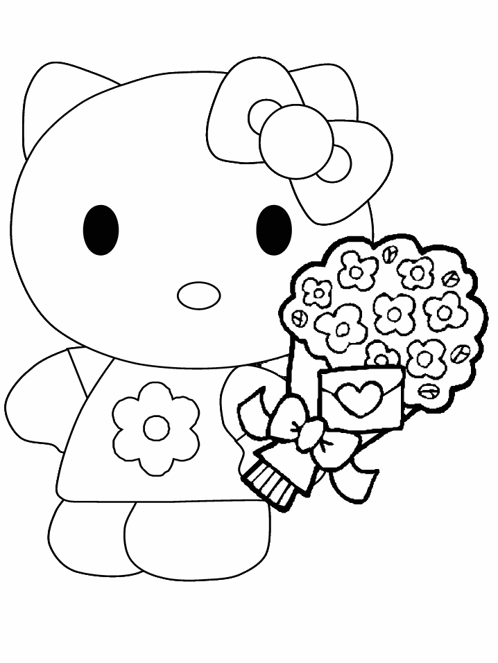Kids-n-fun.com | 54 coloring pages of Hello Kitty
