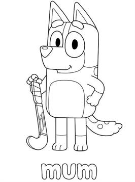 Kids-n-fun.com | 19 coloring pages of Bluey