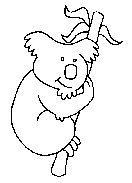 Kids-n-fun.com | 11 coloring pages of Koala bears