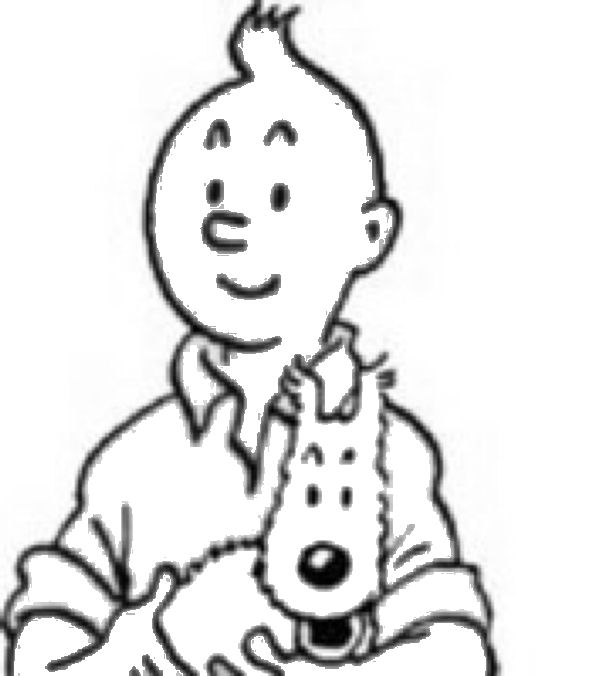 Kids-n-fun.com | 20 coloring pages of Tintin