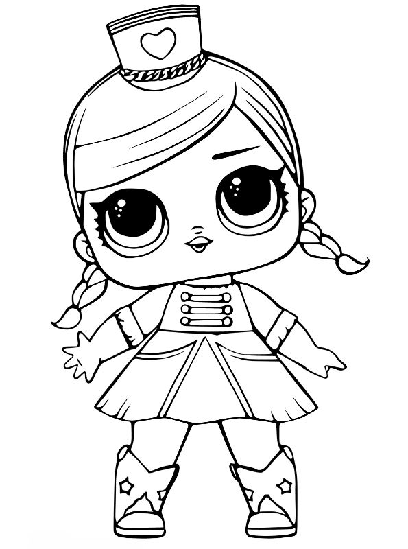 Kidsnfuncom Coloring page LOL Surprise Dolls LOL Doll