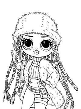 Kids-n-fun.com | 12 coloring pages of L.O.L. Surprise OMG dolls