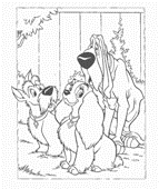 coloring page Lady and the Tramp