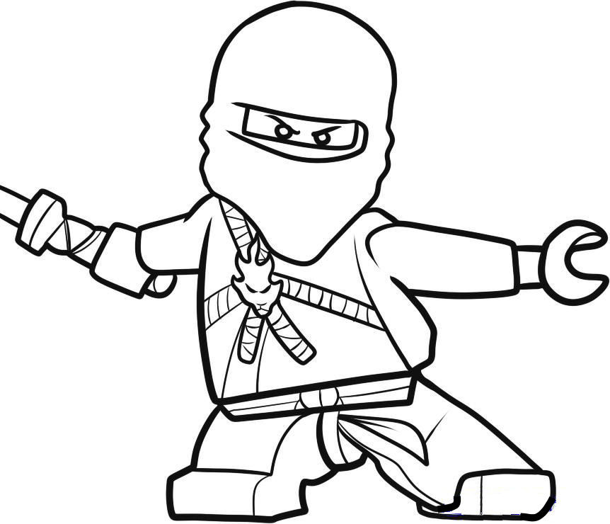 LEGO Ninjago Coloring Pages title=