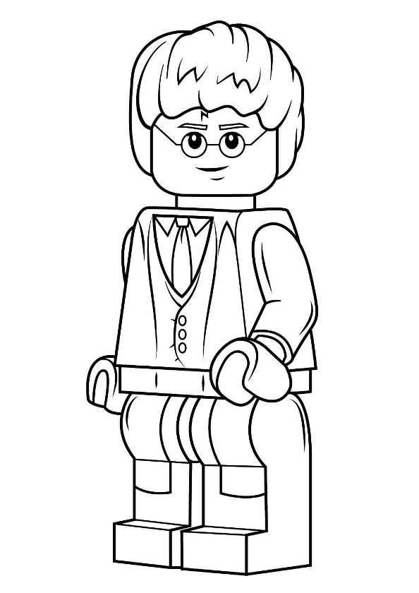 Kids-n-fun.com | Coloring page Lego Harry Potter harry-potter