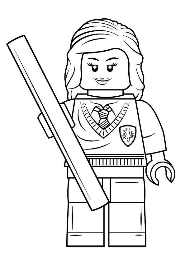 Kids-n-fun.com | 8 coloring pages of Lego Harry Potter