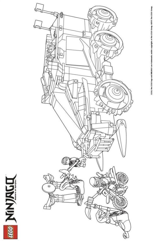 Kids-n-fun.com | Coloring page Lego Ninjago Lego Ninjago