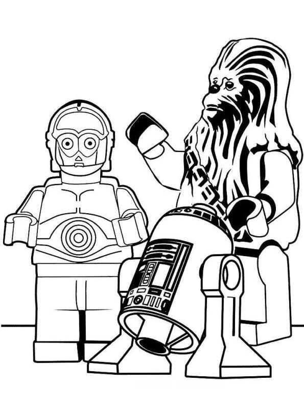 Coloring page Lego Star Wars Lego Star Wars
