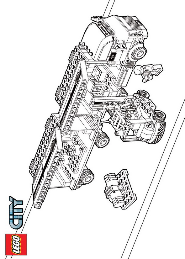 Kids-n-fun.com | Coloring page Lego Lego