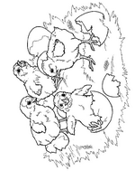 coloring page Spring