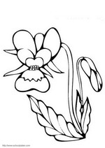 coloring page Spring