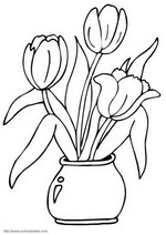 coloring page Spring