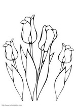 coloring page Spring