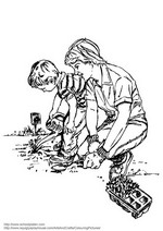 coloring page Spring