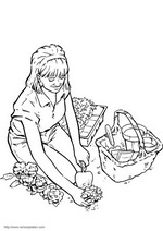 coloring page Spring