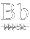 coloring page Letters