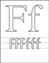 coloring page Letters