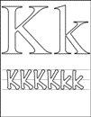 coloring page Letters