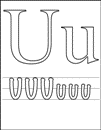 coloring page Letters