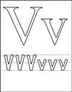 coloring page Letters