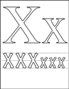 coloring page Letters