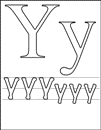 coloring page Letters