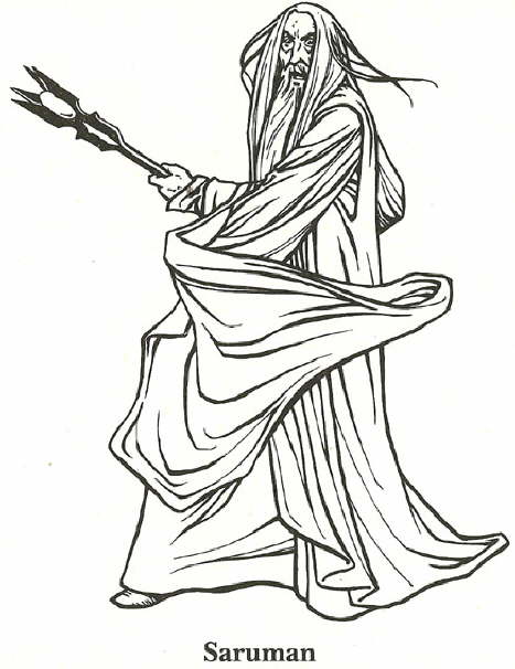 Kids-n-fun.com | 13 coloring pages of Lord of the Rings