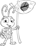 coloring page Luizen leven