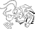 coloring page Luizen leven