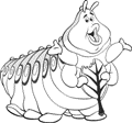 coloring page Luizen leven