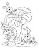 coloring page Luizen leven