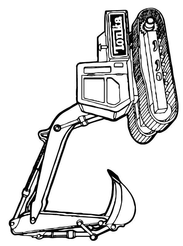 Kids-n-fun.com | 15 coloring pages of Excavators