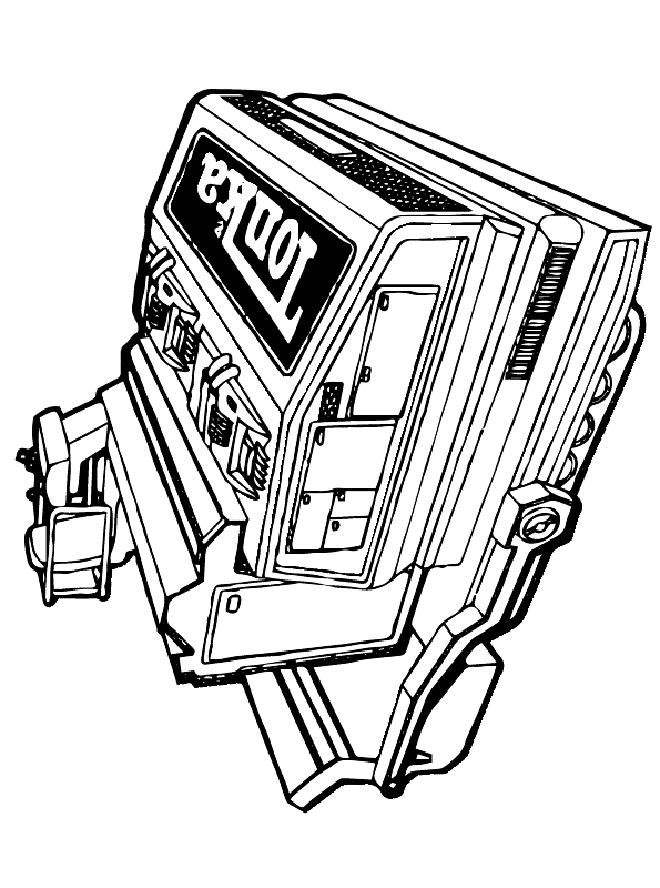 Kids-n-fun.com | 17 coloring pages of Machines
