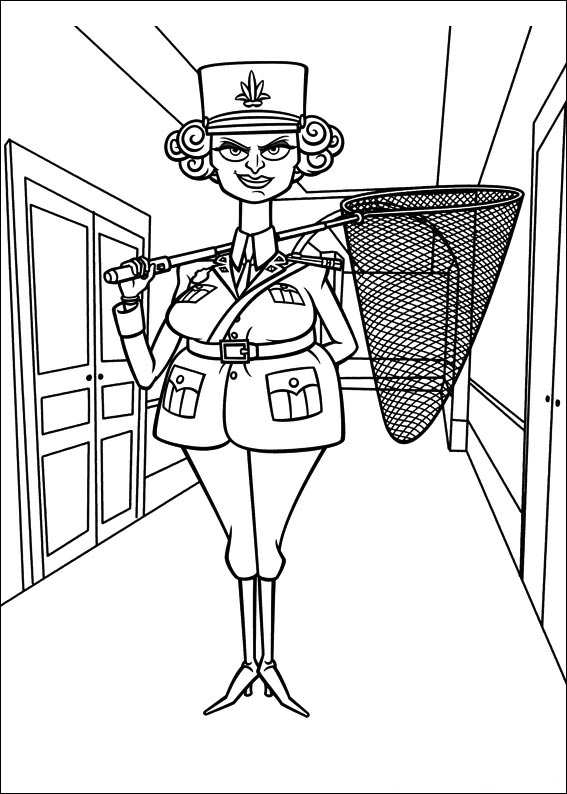 madagascar 3 circus coloring pages - photo #17