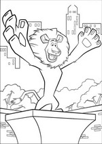 coloring page Madagascar