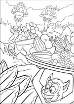 coloring page Madagascar